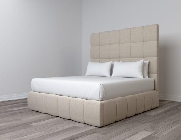 Custom Upholstered Bed - Custom Wall Panels and Wall Panel Headboard | Blend Home Furnishings