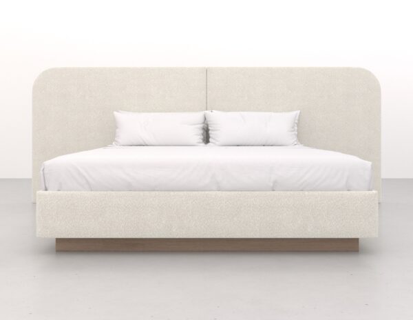 ACCORD Freestanding Upholstered Headboard & Bed, Luxury Furniture - Blend Home Furnishings