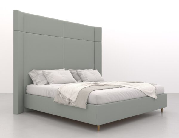 BRICKELL Freestanding Upholstered Bed, Luxury Furniture - Blend Home Furnishings