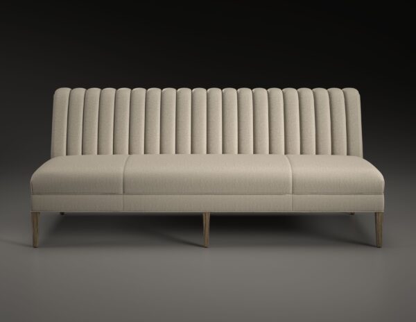 CLARIDGE Upholstered Banquette, Luxury Furniture - Blend Home Furnishings